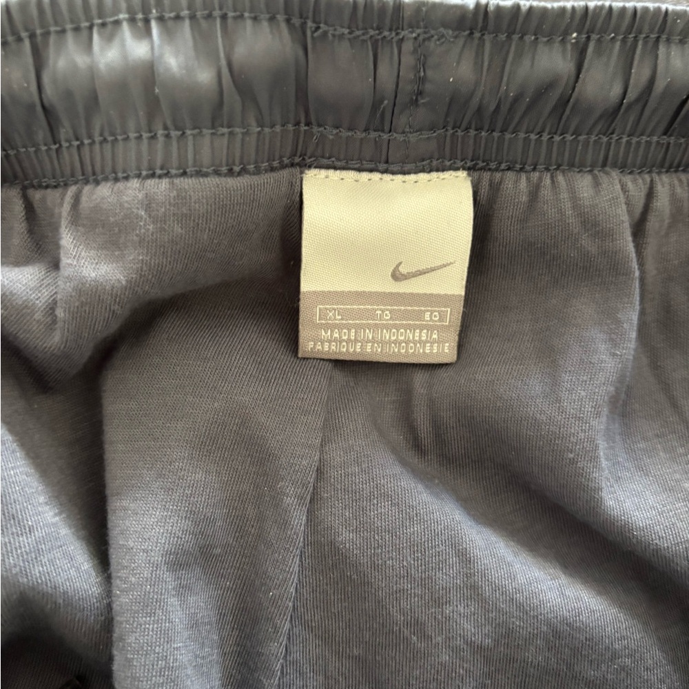 Vintage Y2K Nike Track Pants Mens XL Grey White Lined Baggy Street Ware - Picture 8 of 8